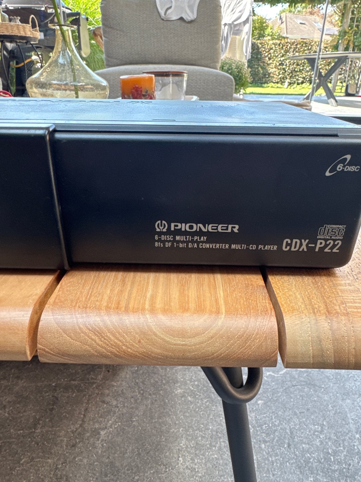 Pioneer CDX-P22 6-disc CD-wisselaar met radio, Auto diversen, Ophalen of Verzenden, Gebruikt