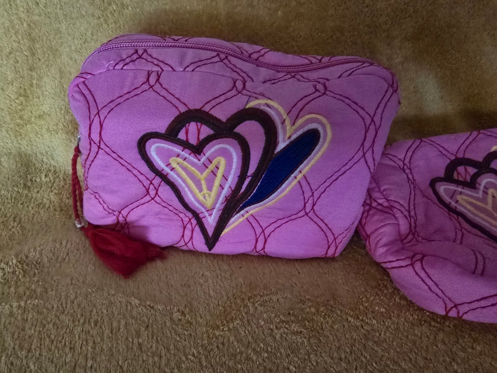*NIEUW*Zachte Sissy-Boy toilettasjes/Make-up tasje ZIE ADVER, Ophalen of Verzenden, Nieuw, Roze, Dame