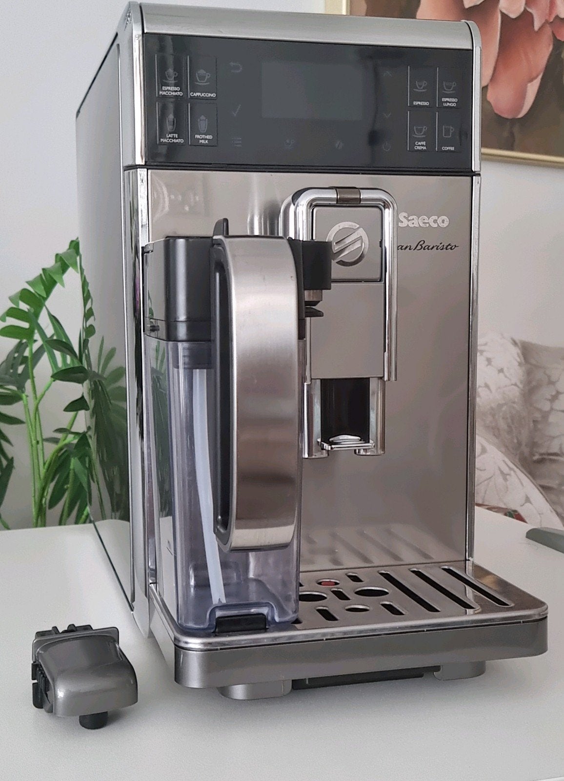 Saeco Gran Baristo HD8975 Volautomatische Espressomachine, Ophalen, Espresso apparaat, Gemalen koffie