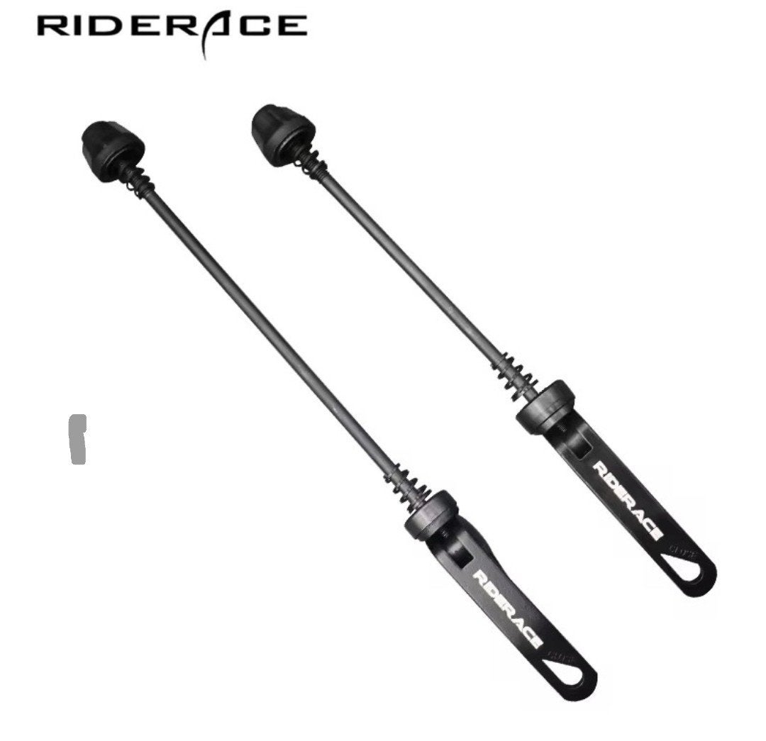E-bike wiel quick release pinnen set (voor en achter), Gebruikt, Staal, Ophalen of Verzenden, Elektrische fiets