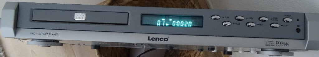 Lenco DVD/CD/Mp3 player, Ophalen of Verzenden, Gebruikt, Dvd-speler, Overige merken