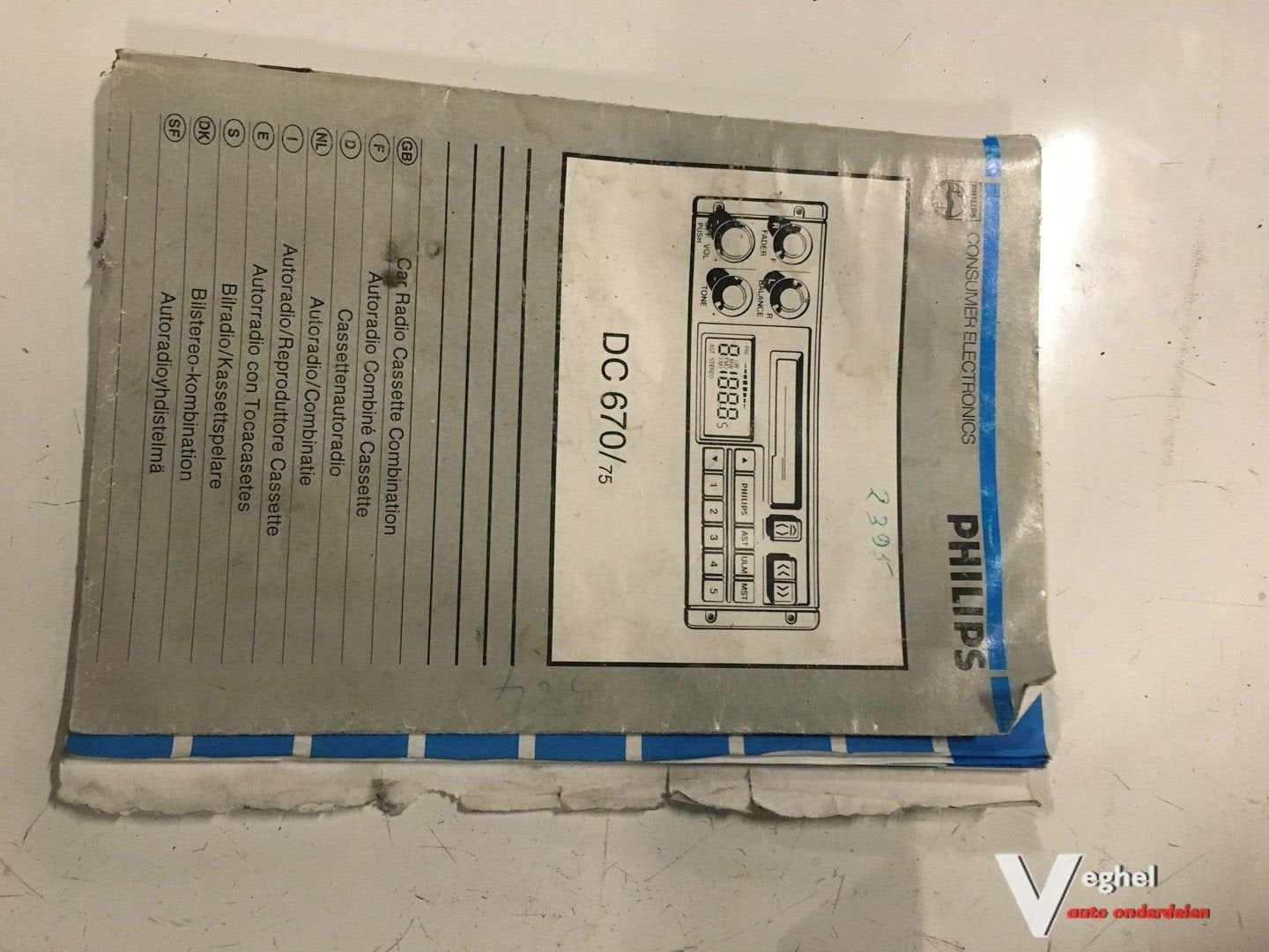 Originele Opel Cassette AutoRadio  Jaren '80, Ophalen of Verzenden, -, -, -