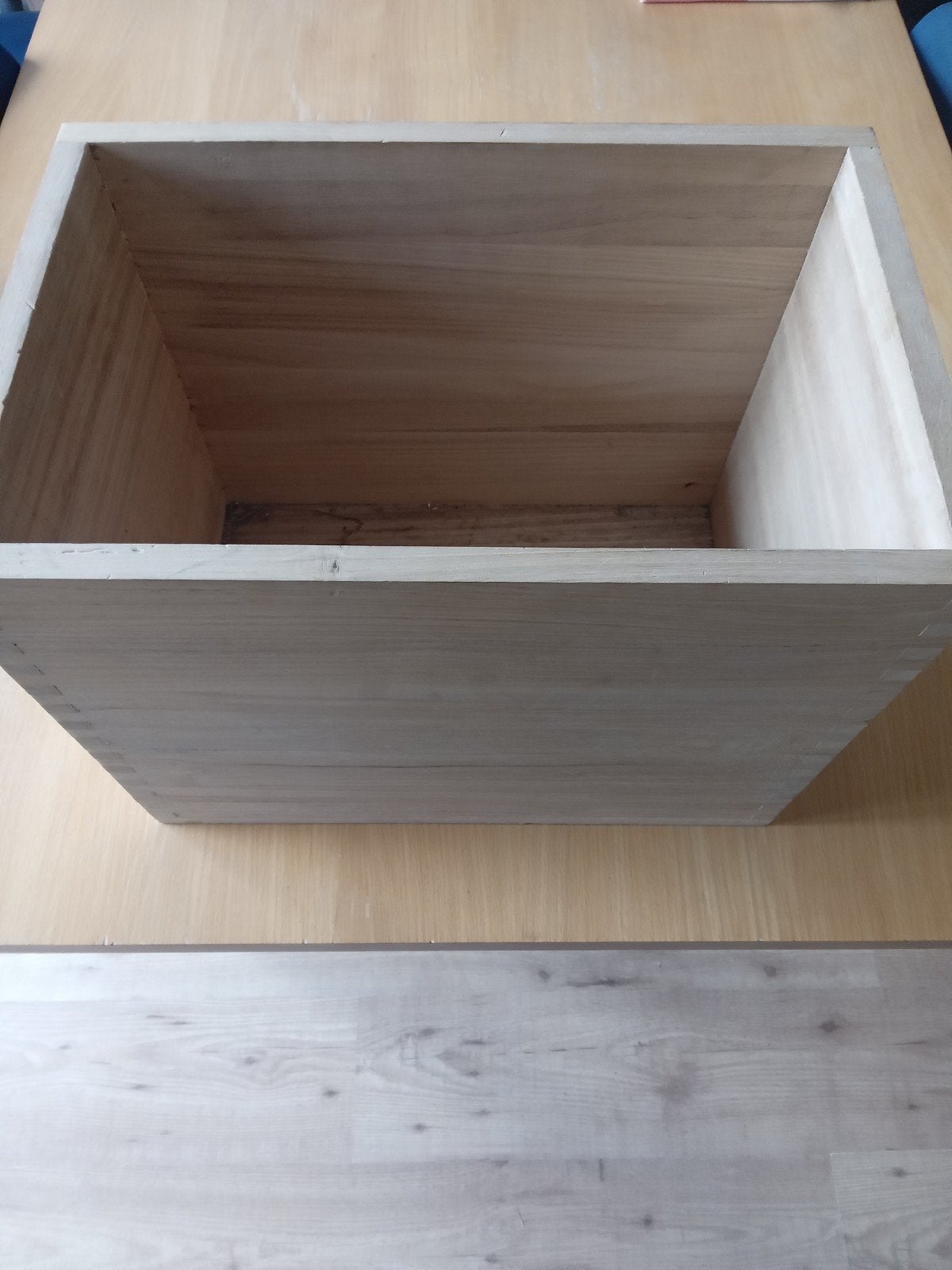 houten opbergkist, Huis en Inrichting, Woonaccessoires | Kisten, Minder dan 50 cm, Gebruikt, Minder dan 50 cm, Ophalen of Verzenden