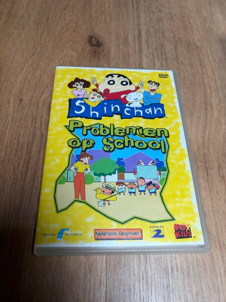 Shinchan Problemen op School DVD - Nederlands Gesproken, Gebruikt, Alle leeftijden, Ophalen of Verzenden, Komedie