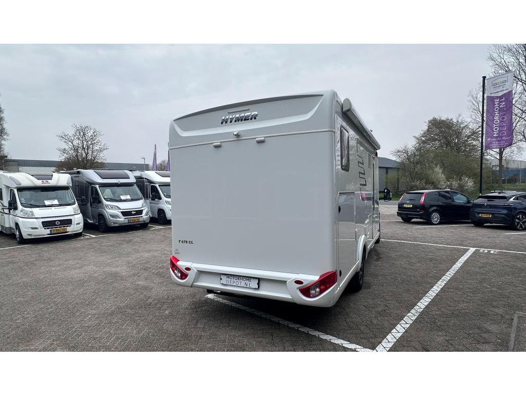 Tramp 678 CL AUT Euro6 NL-camper Lengtebedden in nieuwstaat!, Caravans en Kamperen, Automaat, Bedrijf, Diesel, Tot en met 3