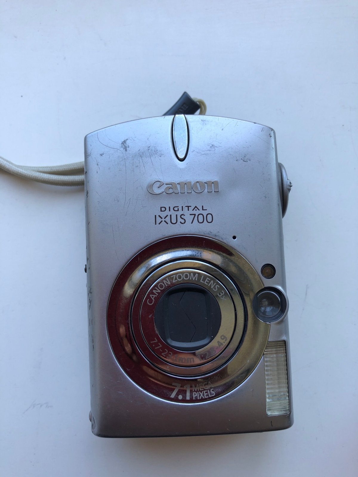 Canon Digital IXUS 700 Compactcamera - Gebruikt, Ingebouwde flitser, Gebruikt, Canon, Ophalen of Verzenden