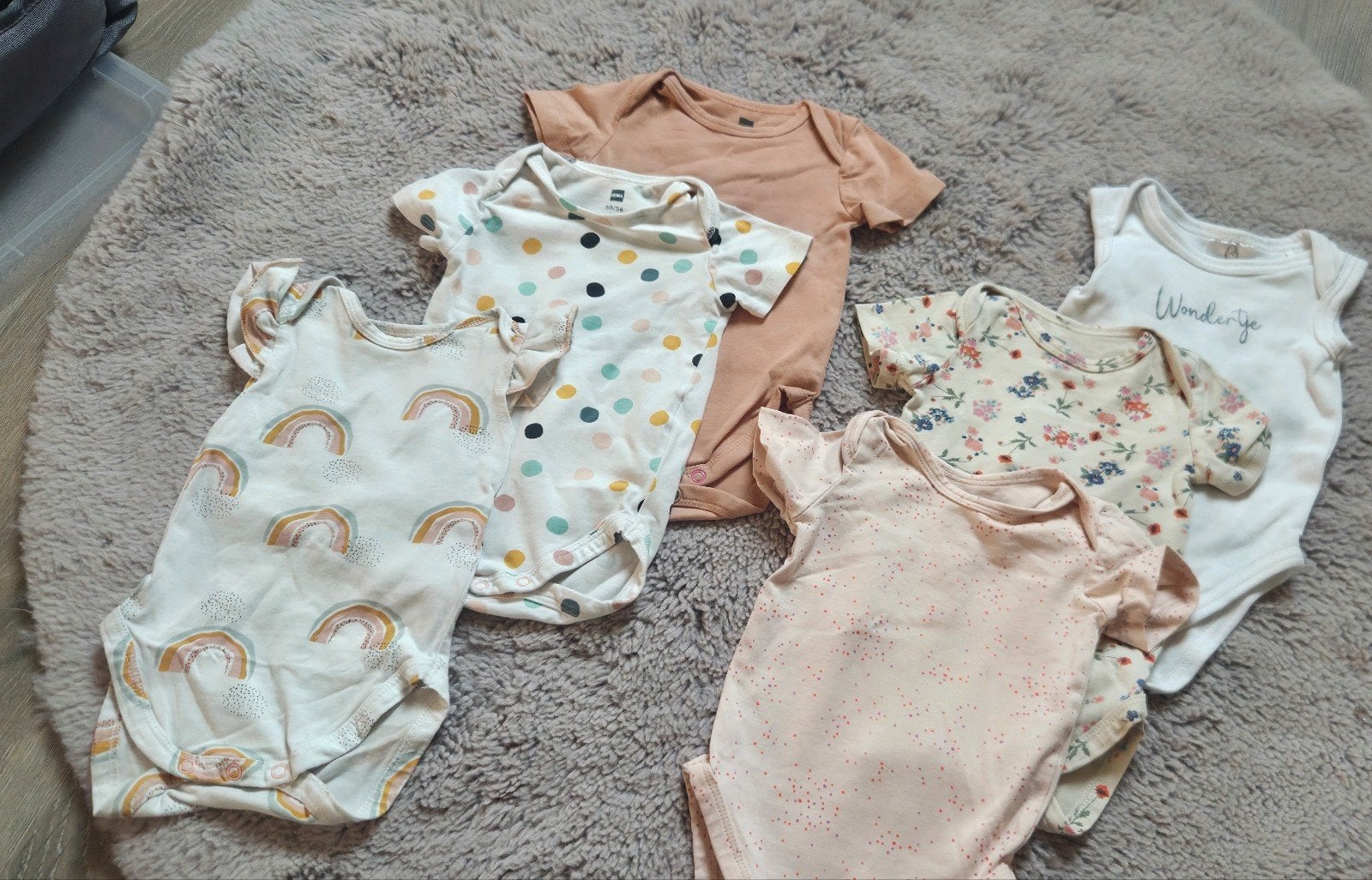 Hema romper pakket meisje maat 50-56 als nieuw, Kinderen en Baby's, Babykleding | Overige, Ophalen of Verzenden, Zo goed als nieuw