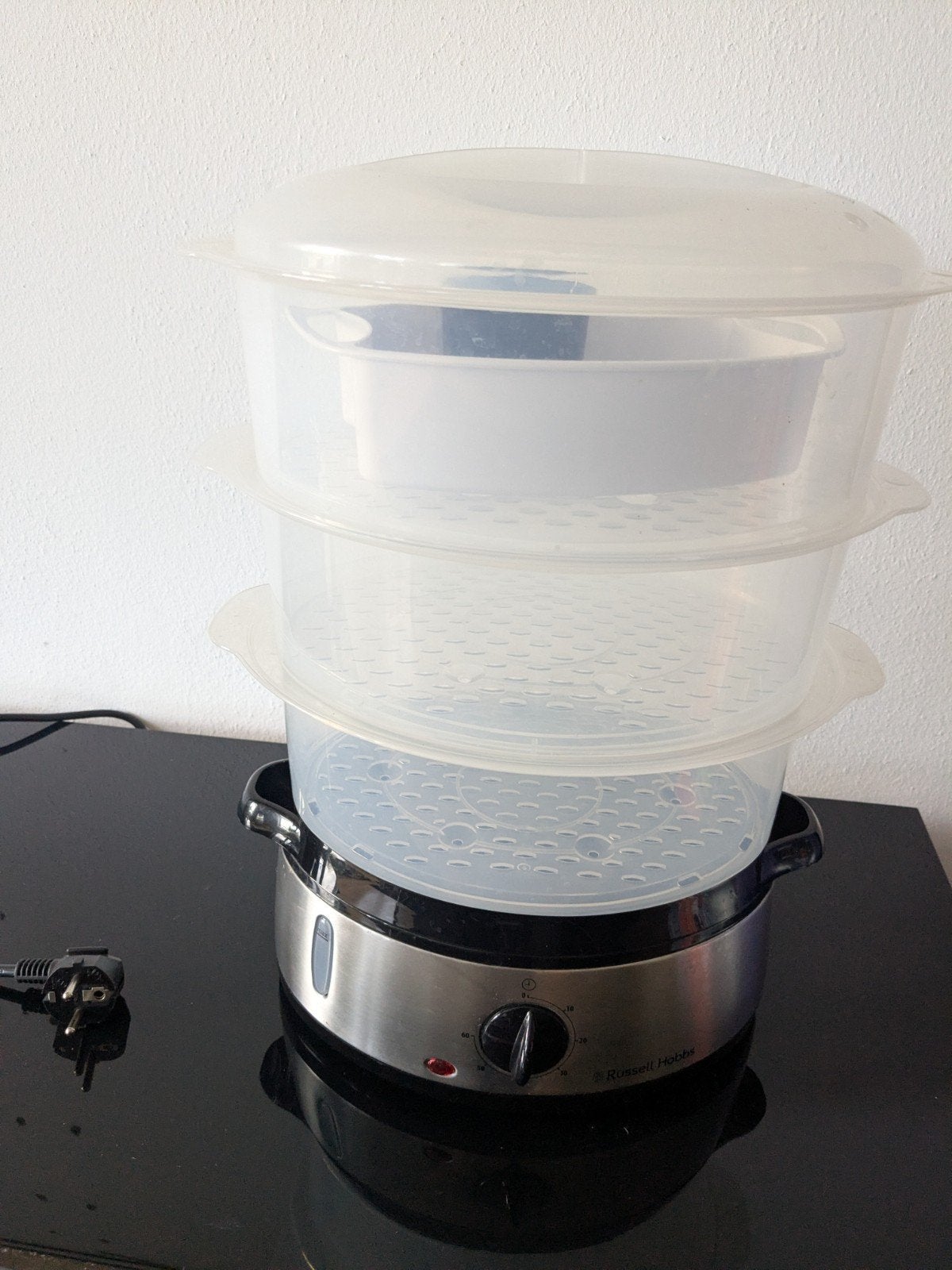 Stoomkoker - Russell Hobbs -  Zo goed als nieuw, Ophalen, Zo goed als nieuw