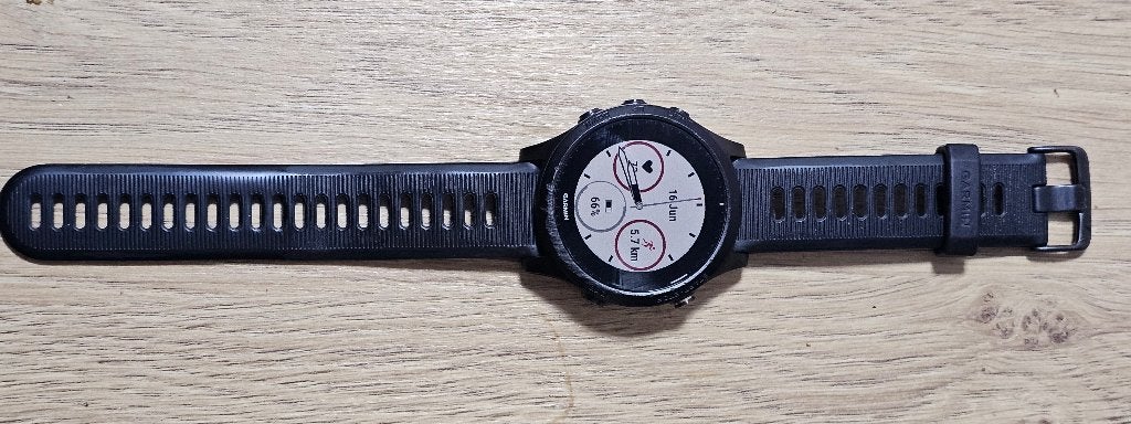 Garmin forerunner 945, Sieraden, Tassen en Uiterlijk, Sporthorloges, Gebruikt, Android, Zwart, Afstand, Calorieverbanding, Conditie
