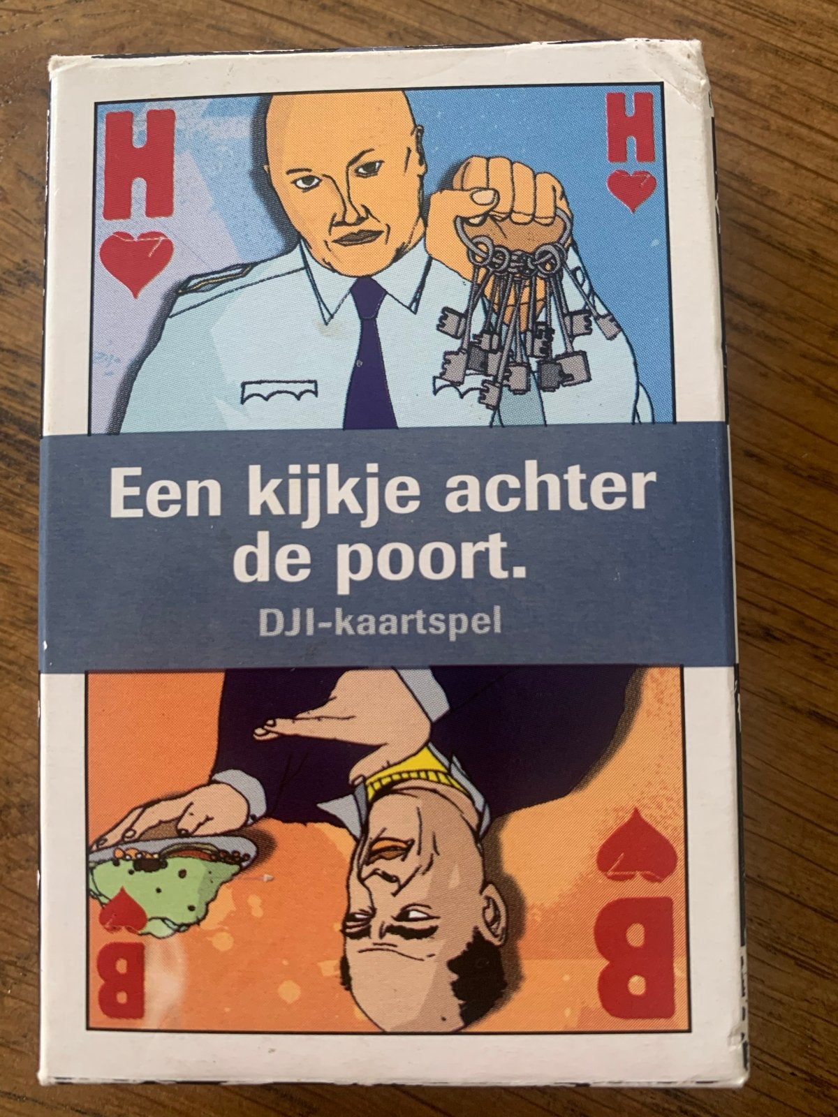 Kaartspel "Een kijkje achter de poort" - DJI - speelkaarten, Hobby en Vrije tijd, Ophalen of Verzenden, Zo goed als nieuw