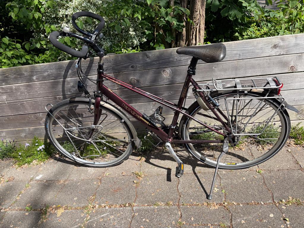 Koga Miyata Traveller Lady - Frame 57cm - Shimano Deore LX, Ophalen, Gebruikt, Velgrem, 56 cm of meer