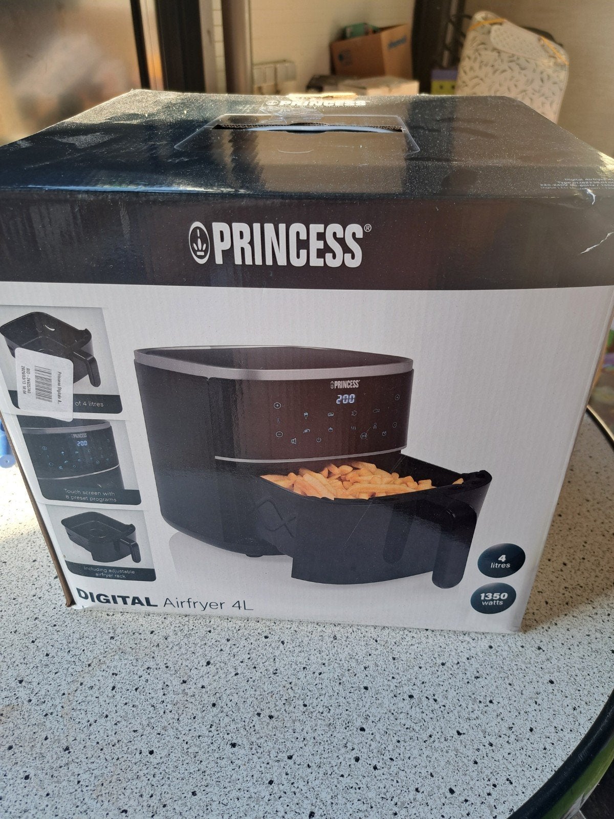 Princess Digitale Airfryer 4L - Nieuw in doos, Ophalen, Nieuw, Airfryer