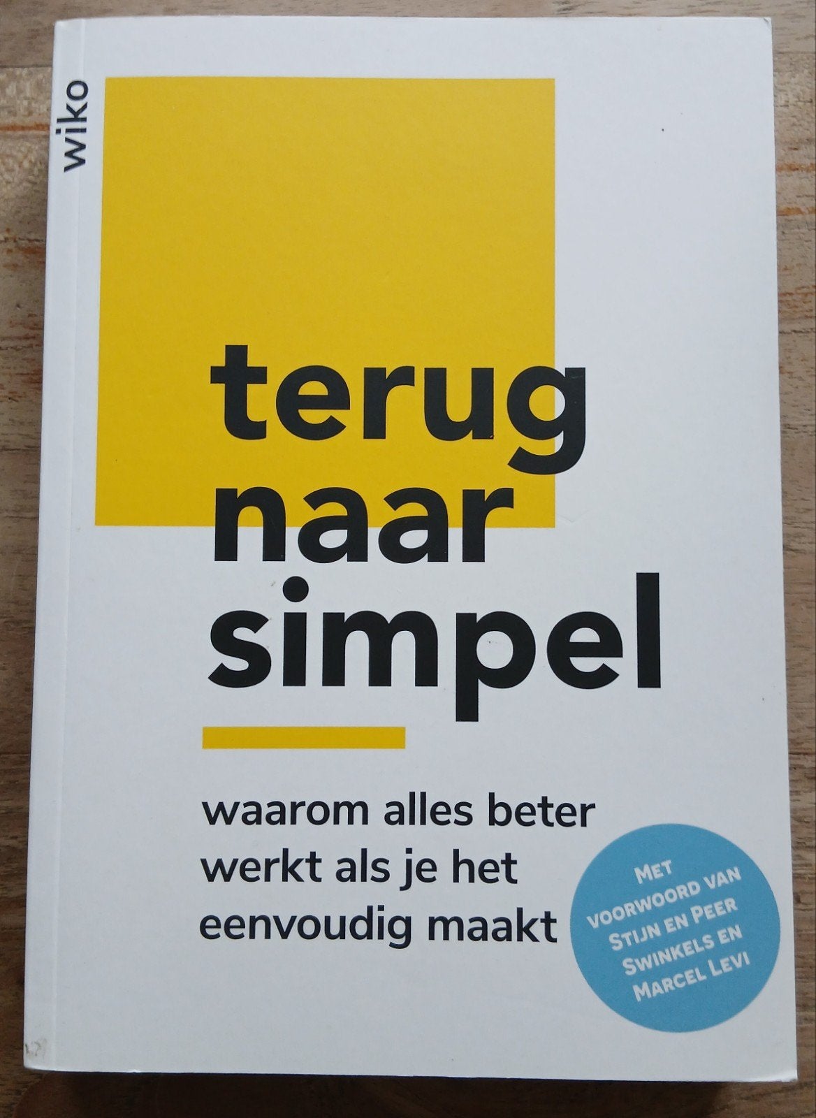 Wiko, Terug naar simpel, Ophalen of Verzenden, Gelezen