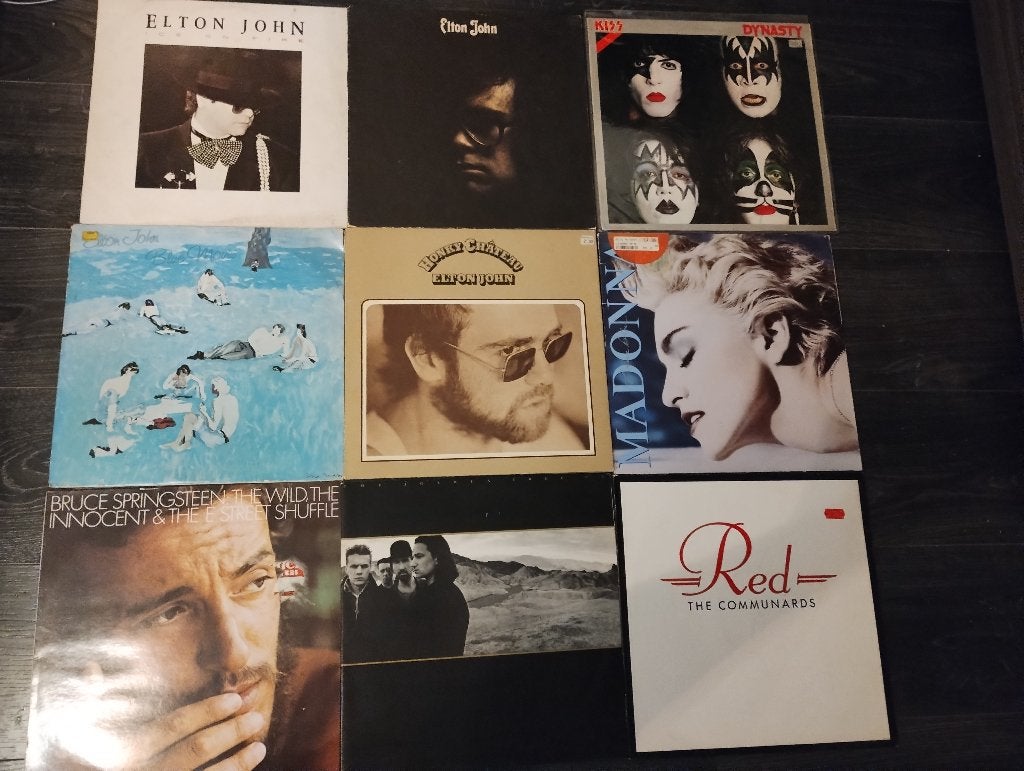 Lp 49 stuks uit de jaren 70 en 80, LP, Gebruikt, Overige genres, Ophalen of Verzenden