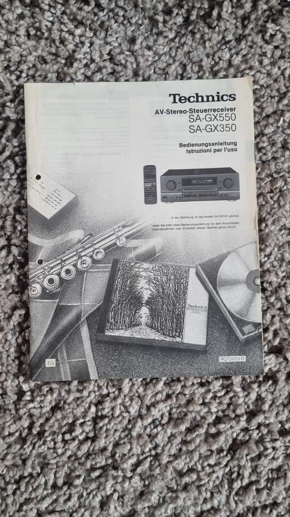 Technics SA-DX350. surround  sound versterker met speakers, Audio, Tv en Foto, Versterkers en Receivers, Ophalen, Overige merken
