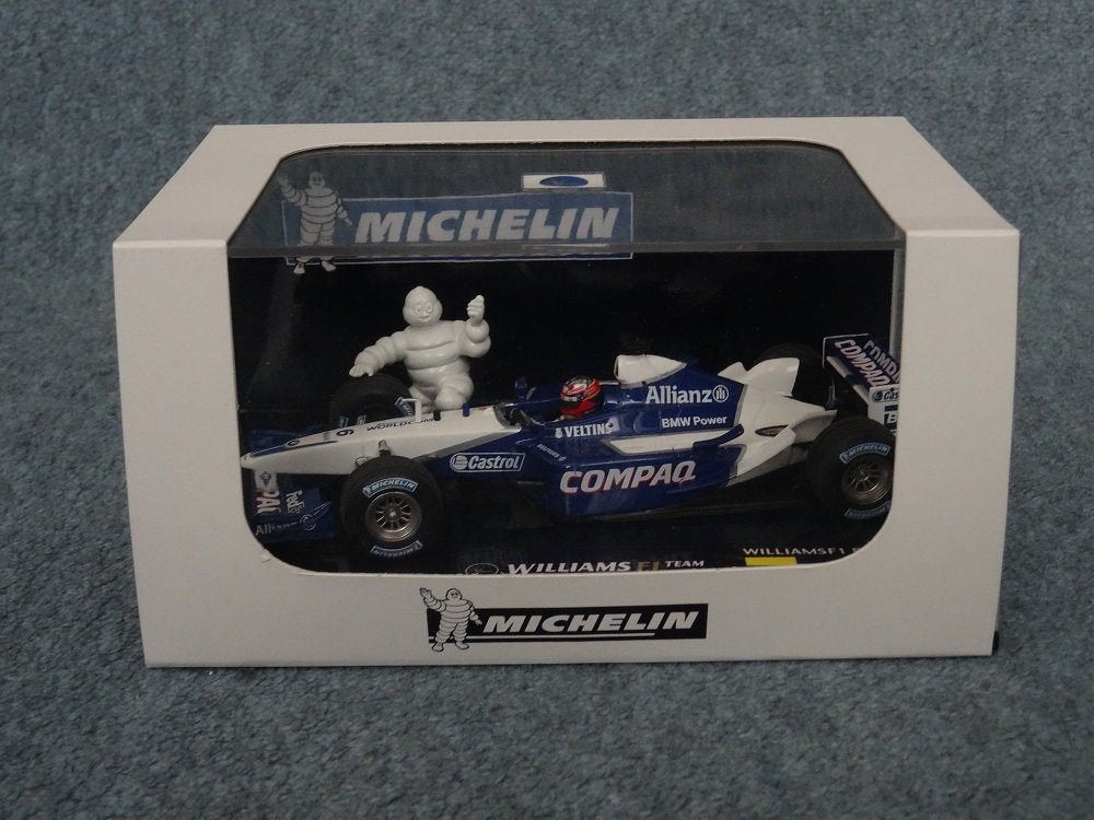F1 BMW Williams FW24 Montoya zeldzame MICHELIN uitgave OVP, Ophalen of Verzenden, Gebruikt, Auto, MiniChamps