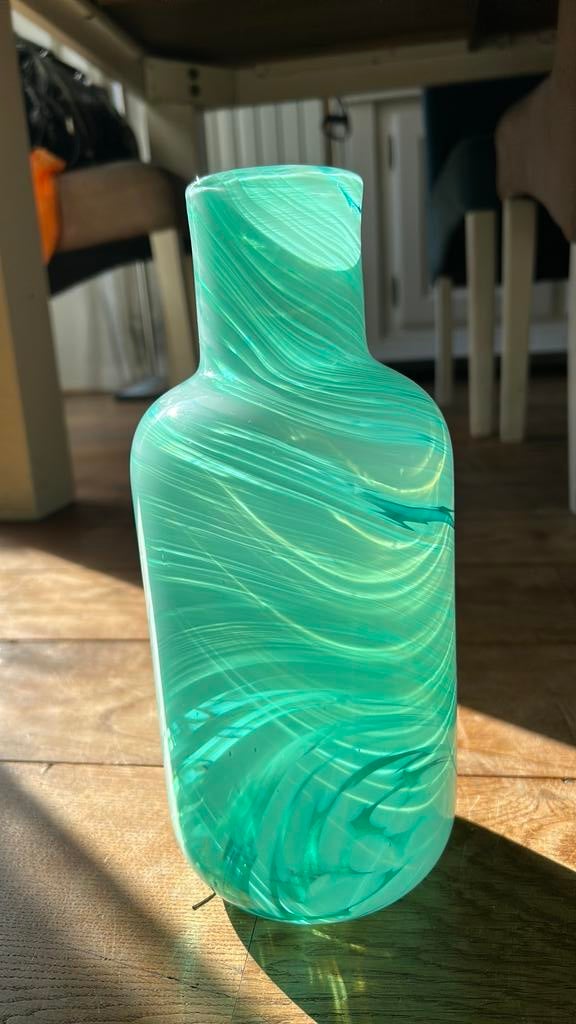 IKEA PS 2017 Vaas – Design Iina Vuorivirta – Mintgroen, Huis en Inrichting, Woonaccessoires | Vazen, Ophalen of Verzenden, Minder dan 50 cm