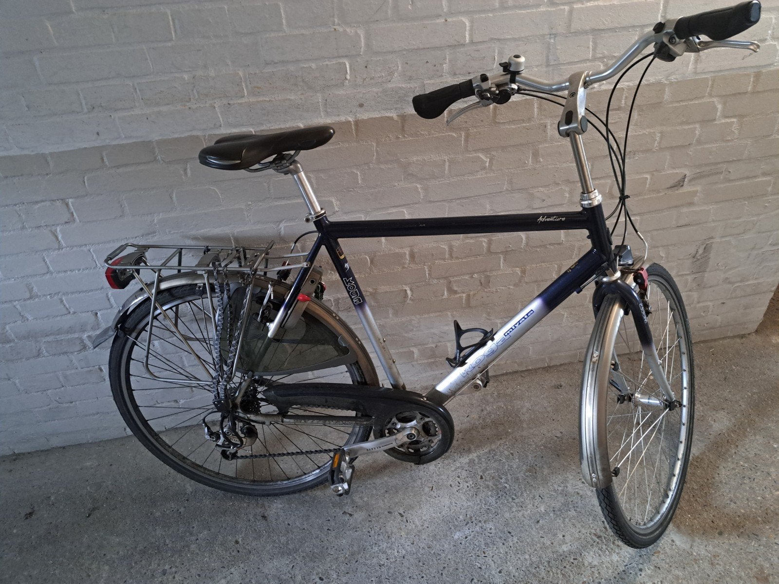 Koga herenfiets met versnellingen, Ophalen, Gebruikt, Velgrem, Versnellingen