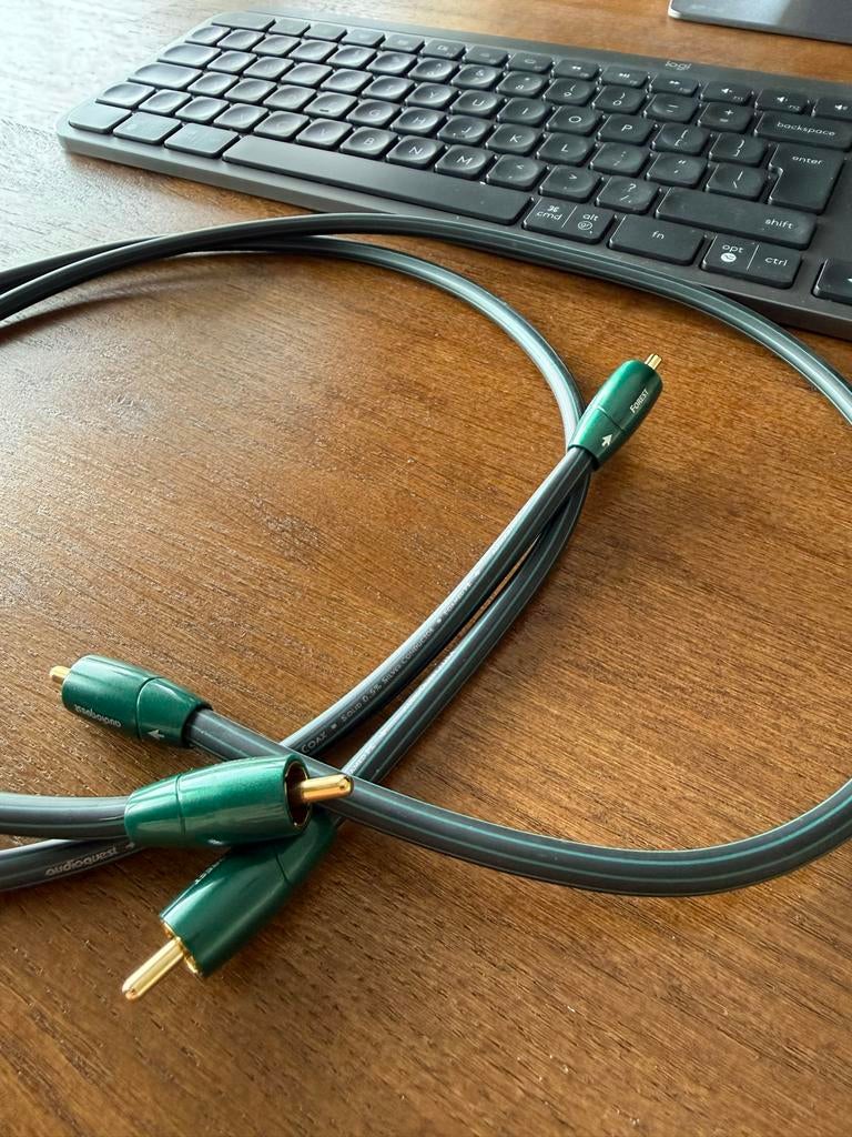 AudioQuest Forest Coaxiaal 0,75 M, Ophalen of Verzenden, Gebruikt, Minder dan 2 meter, Coaxiale kabel