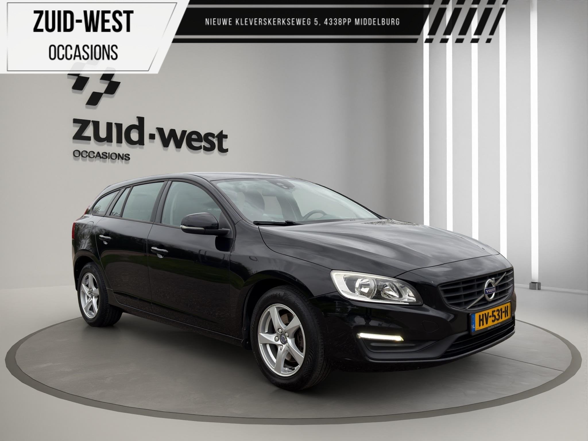 Volvo V60 2.0 D2 Nordic, Auto's, Voorwielaandrijving, Stof, Gebruikt, 4 cilinders