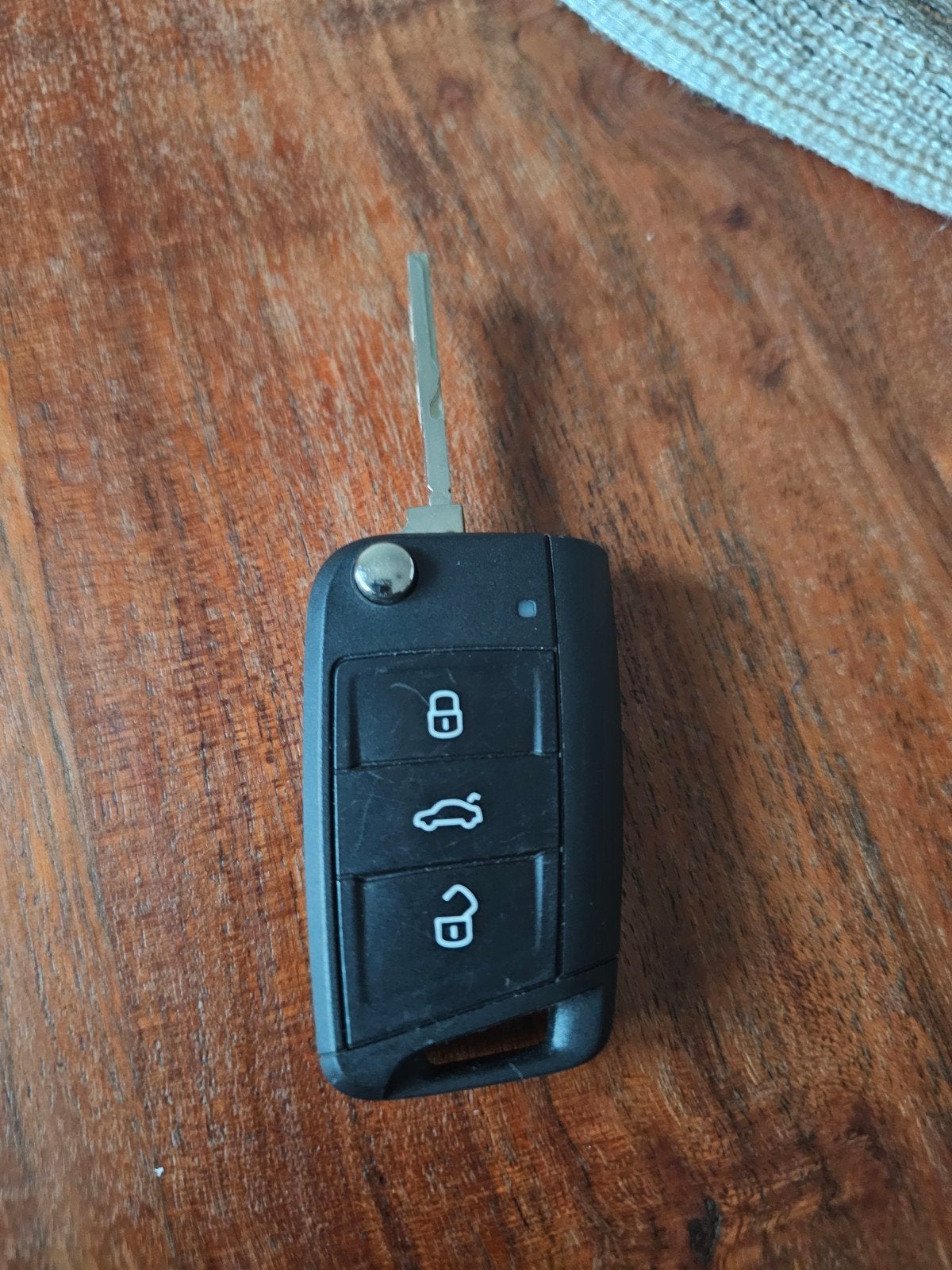 Audi autosleutel met afstandsbediening, Auto-onderdelen, Elektronica en Kabels, Audi, Gebruikt, Ophalen of Verzenden