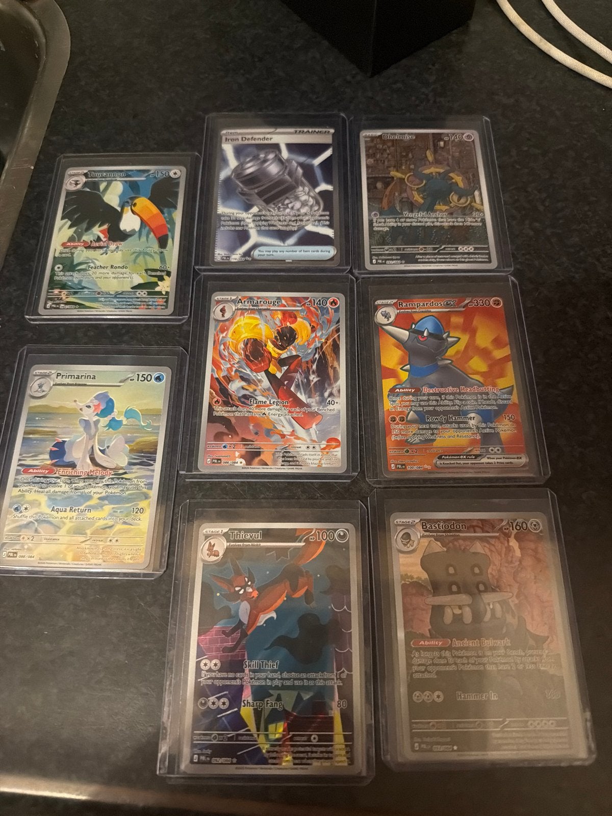 Pokémon Kaarten Collectie - Zeldzame Holo's en Full Arts, Ophalen, Zo goed als nieuw, Meerdere kaarten