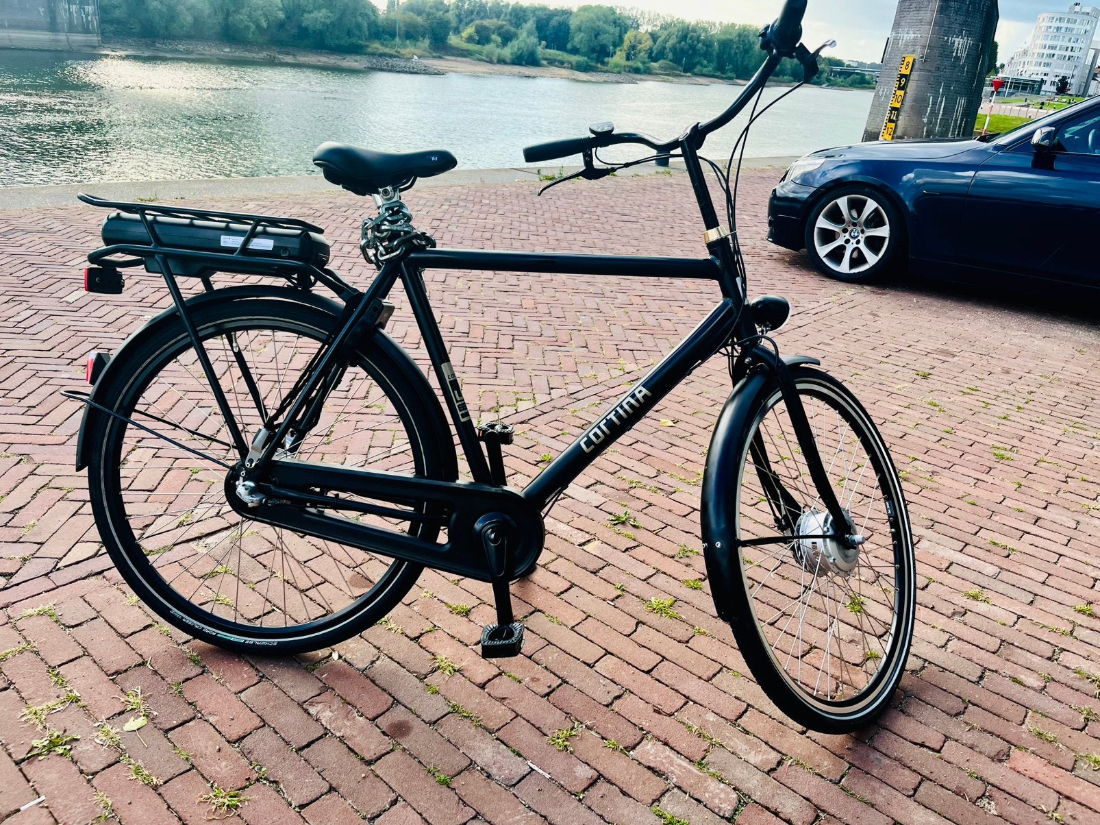 Cortina elektrische fiets – 57/60 cm – 50 km actieradius, 57 tot 61 cm, Ophalen, Zo goed als nieuw, Overige merken