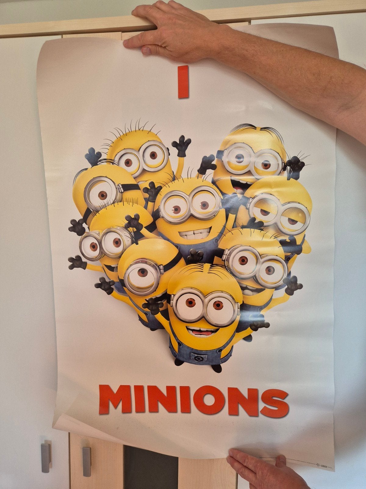 Minions Poster - Despicable Me - Film en TV, Ophalen, Gebruikt