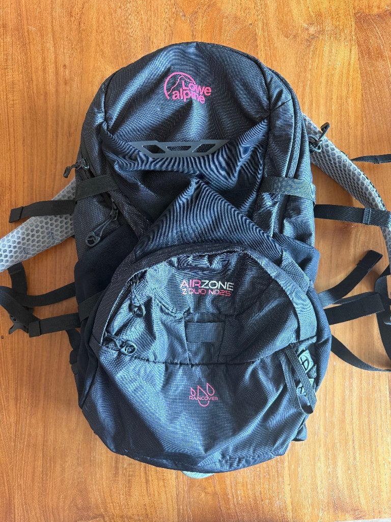 Lowe Alpine Airzone Z Duo ND25 rugzak - zo goed als nieuw, Overige merken, 40 cm of meer, Ophalen of Verzenden, Zo goed als nieuw