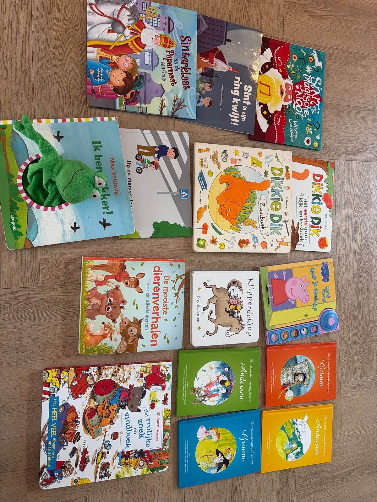 Grote collectie kinderboeken: Sprookjes, Dikkie Dik, Kikker, Gelezen, Jongen of Meisje, Gouden boekje, Ophalen of Verzenden