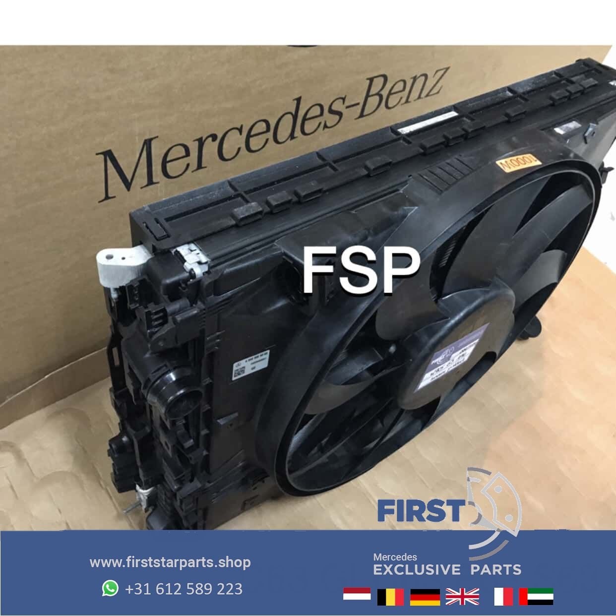 63 AMG KOELERPAKKET W205 C63 W253 GLC63 W213 E63 W222 S63 AM, Gebruikt, -, Ophalen of Verzenden, -