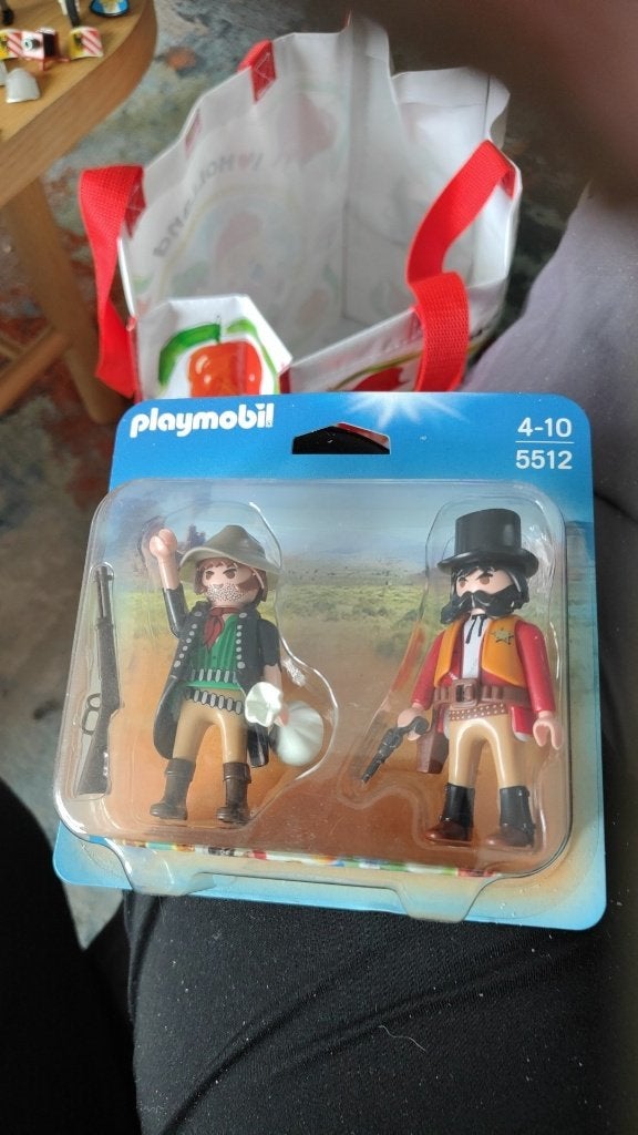 Playmobil 5512 DuoPack Sheriff en Bandiet ongeopend, Complete set, Nieuw, Ophalen of Verzenden, Figuren