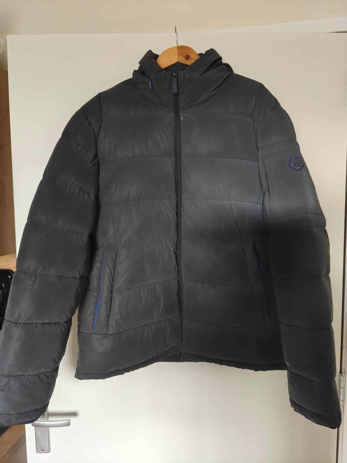 Qubz grijs heren winterjas maat XXL, Kleding | Heren, Jassen | Winter, Qubz, Overige maten, Ophalen of Verzenden, Grijs