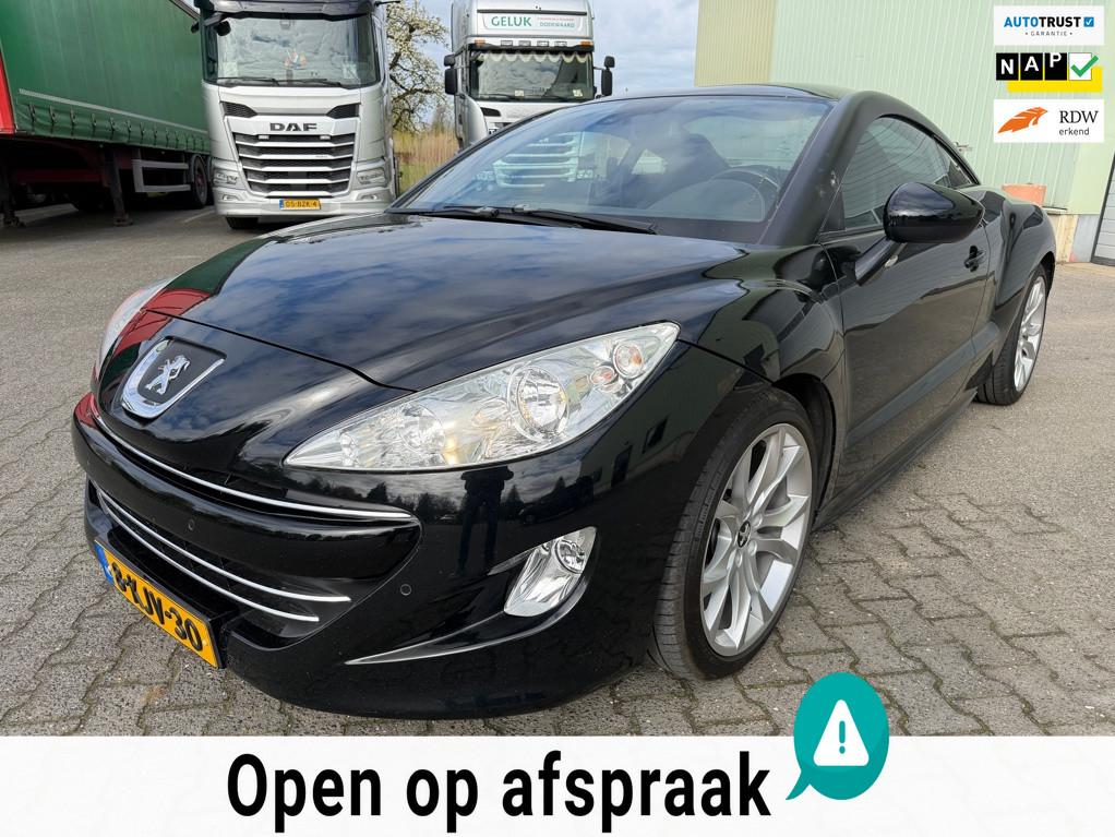 Peugeot RCZ 1.6 THP Leder Ecc Nav Lm velgen, Voorwielaandrijving, Euro 5, Gebruikt, Zwart