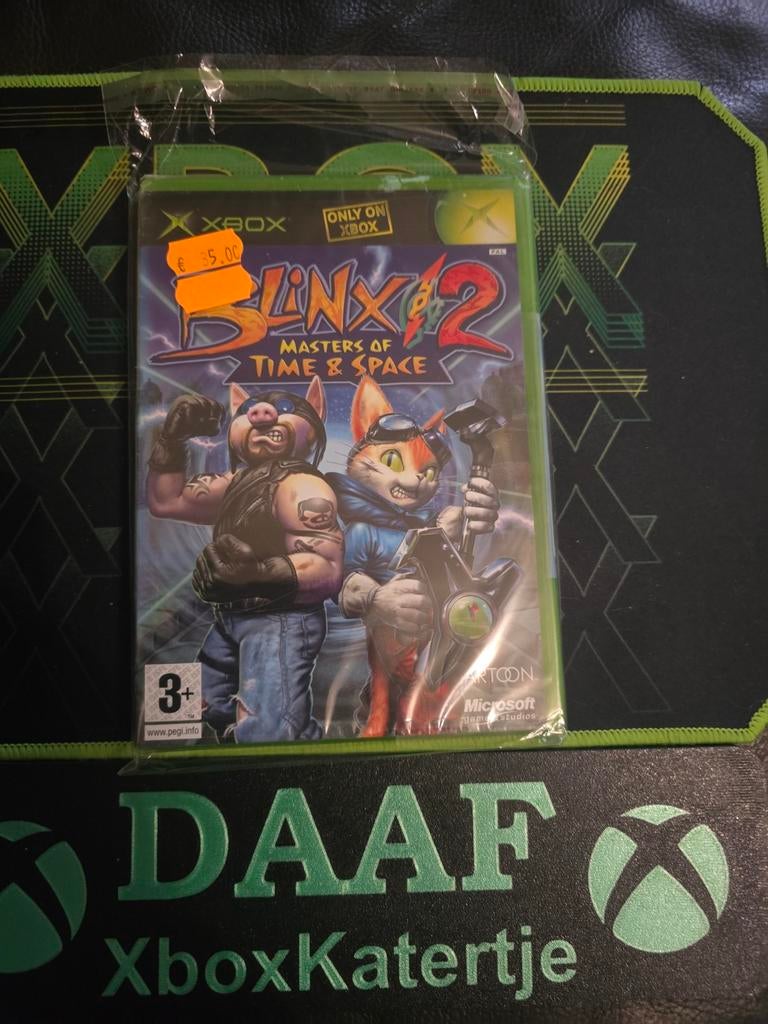 Blinx 2 nieuw in seal - Xbox original & Xbox 360, Spelcomputers en Games, Games | Xbox Original, Nieuw, 1 speler, Vanaf 18 jaar