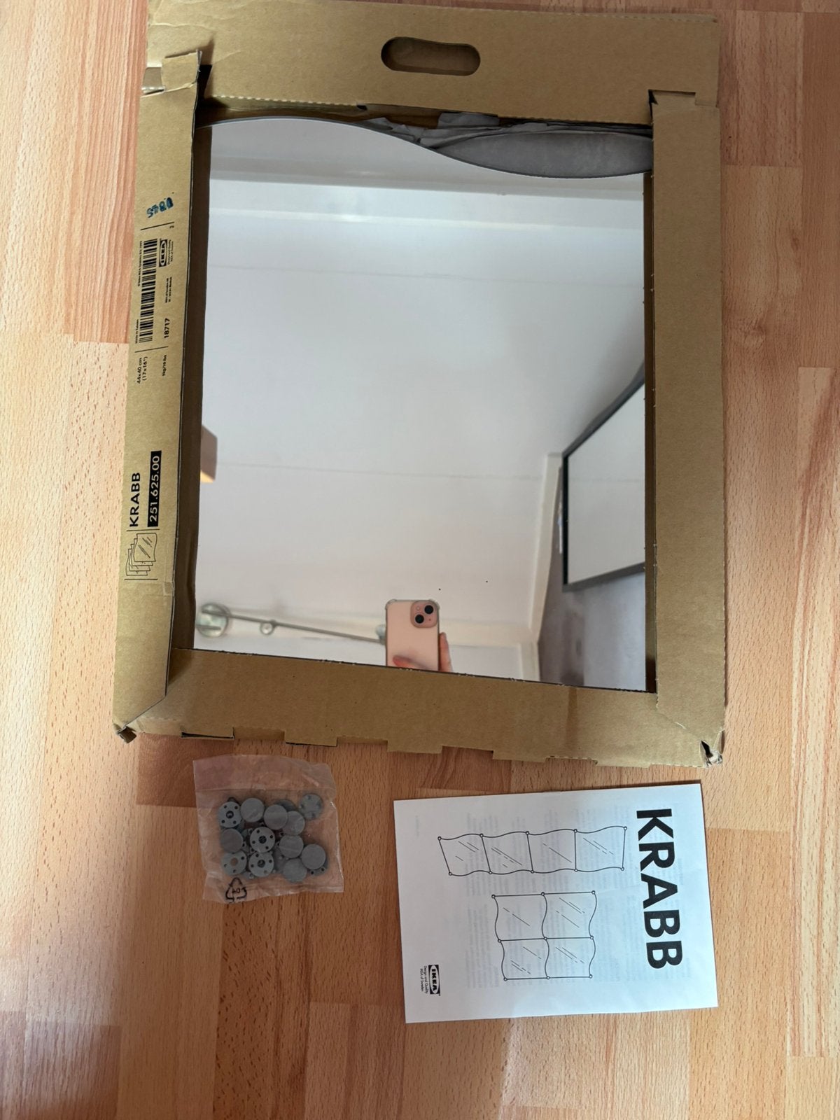 Krabb ikea spiegels, Minder dan 50 cm, Nieuw, Ophalen of Verzenden, Minder dan 100 cm