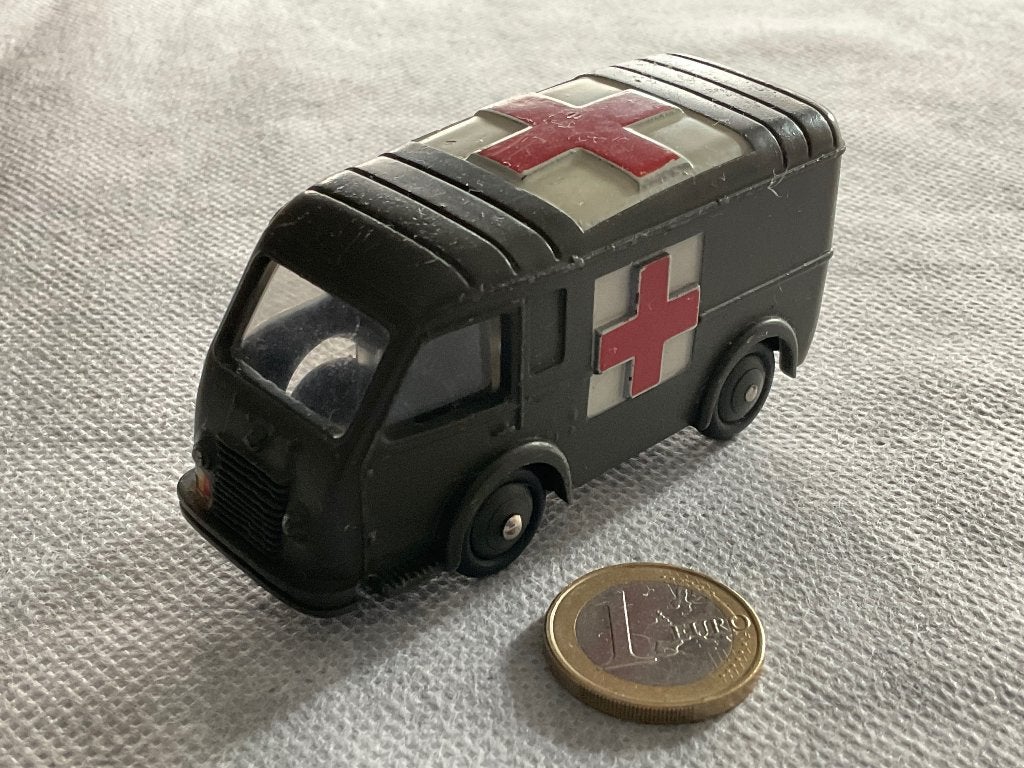 Dinky Toys Ambulance Militaire (referentie 80F, Ophalen, Zo goed als nieuw, Auto, Dinky Toys
