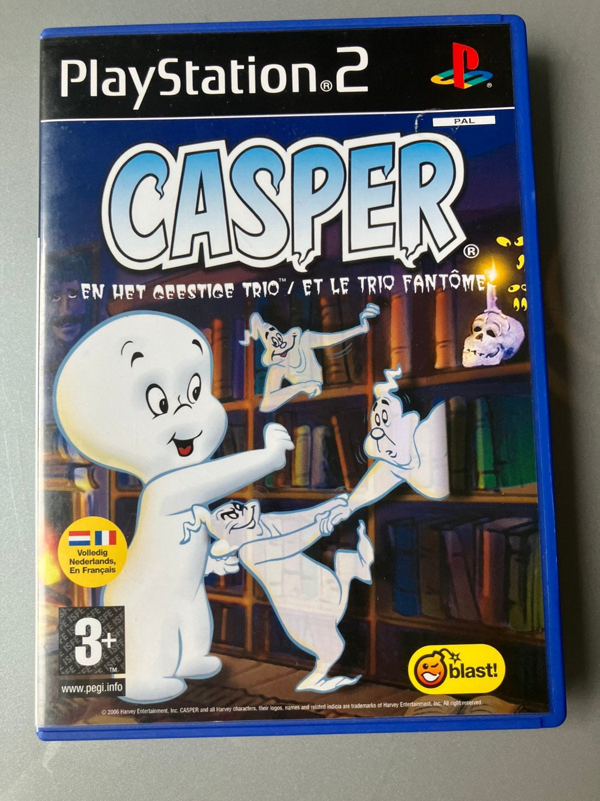 Casper En Het Geestige Trio - PlayStation 2, Avontuur en Actie, 1 speler, Ophalen of Verzenden, Zo goed als nieuw