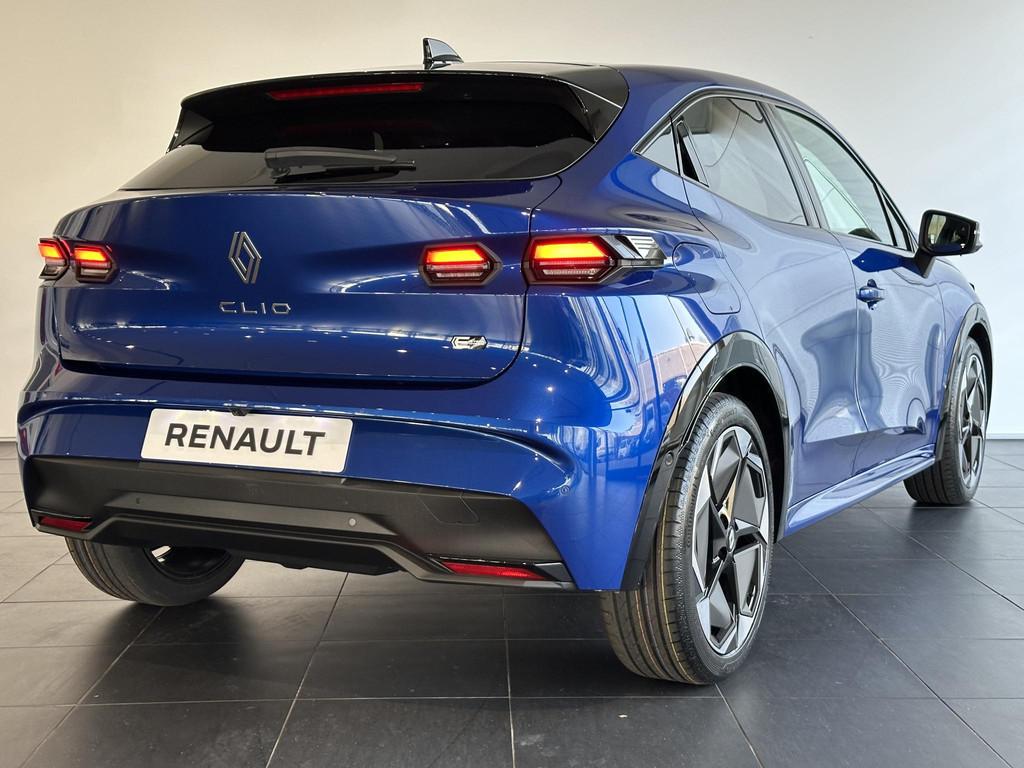 Renault Clio 1.8 Hybrid 160 techno UIT VOORRAAD LEVERBAAR |, Auto's, Renault, Stof, 4 cilinders, Met garantie (alle), Blauw