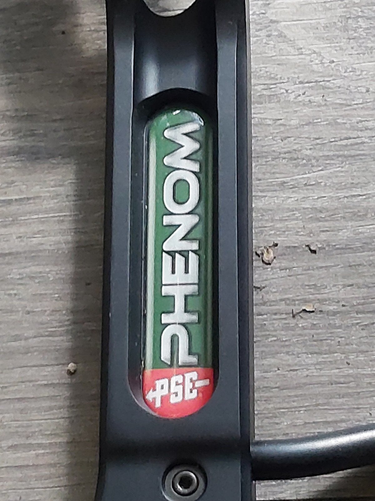 PSE Phenom Riser en Latten - Onderdelen/Reparatie, Ophalen of Verzenden, Gebruikt, Compoundboog