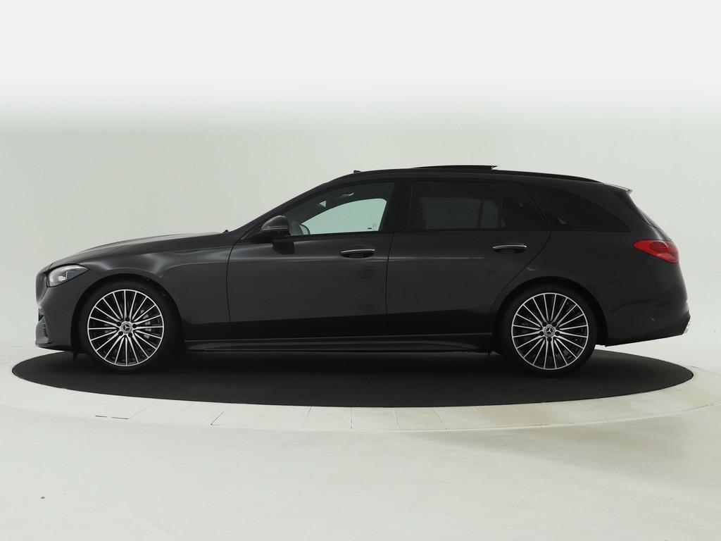 Mercedes-Benz C-Klasse Estate 180 LIMITED AMG Line Plus | Ni, Auto's, Verblindingsvrij grootlicht, 1800 kg, 4 cilinders, 1655 kg
