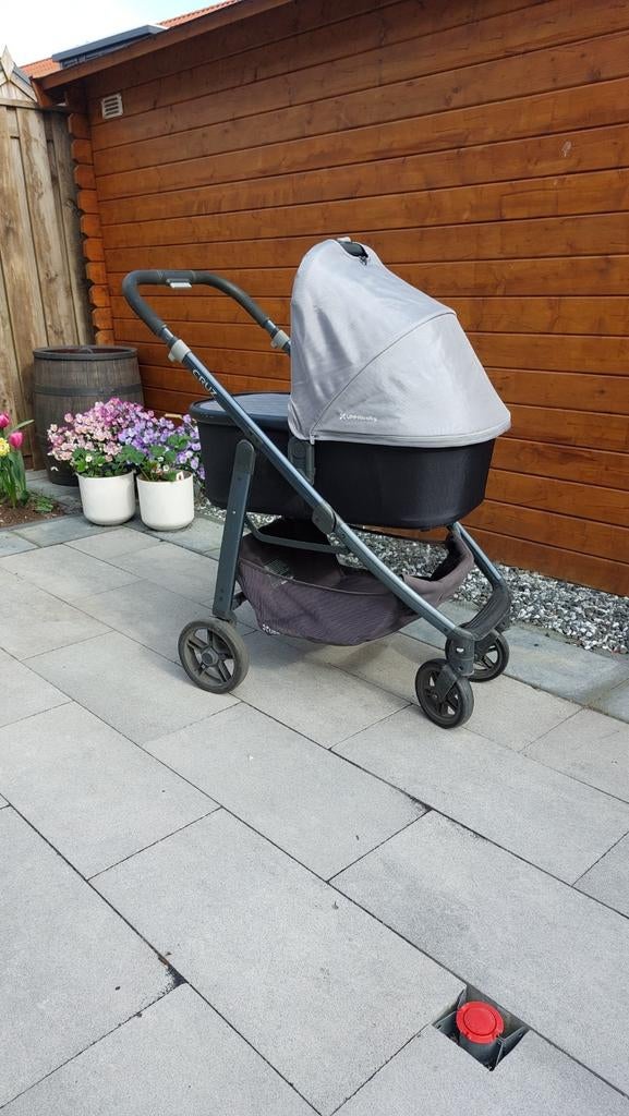 Uppababy Vista Cruz complete set, Gebruikt, Combiwagen, Verstelbare duwstang, Ophalen