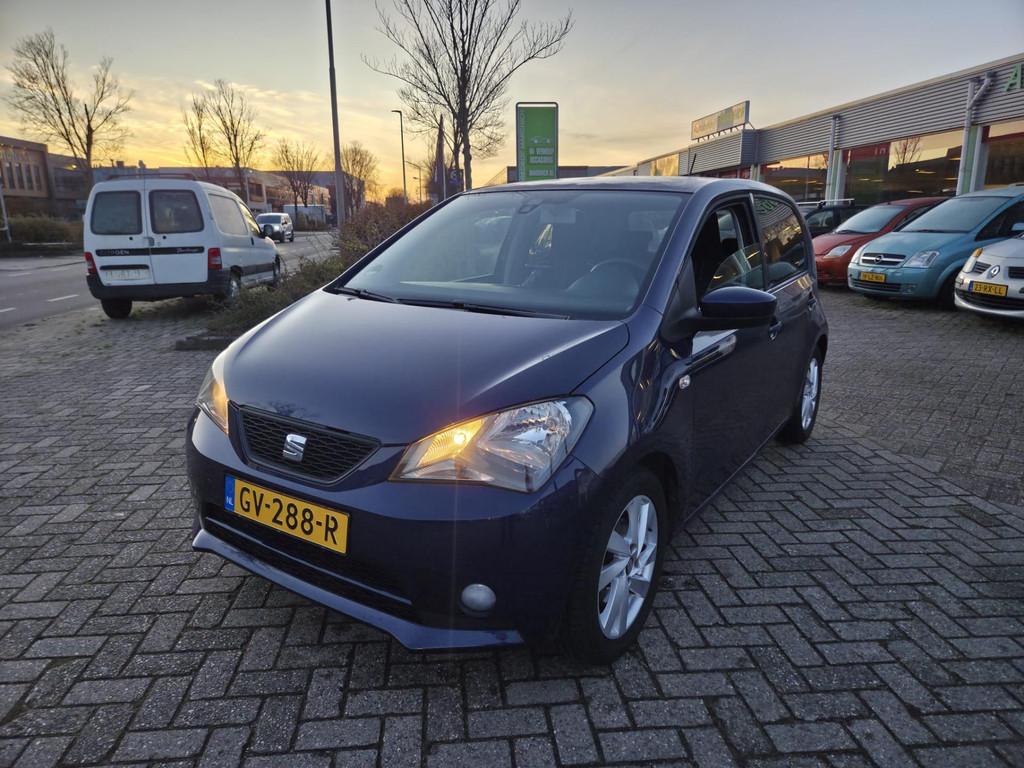 Seat Mii 1.0 Sport Connect|DEALER ONDERHOUDEN|CRUISE|5-DEURS, Auto's, Voorwielaandrijving, Gebruikt, Euro 6, 840 kg