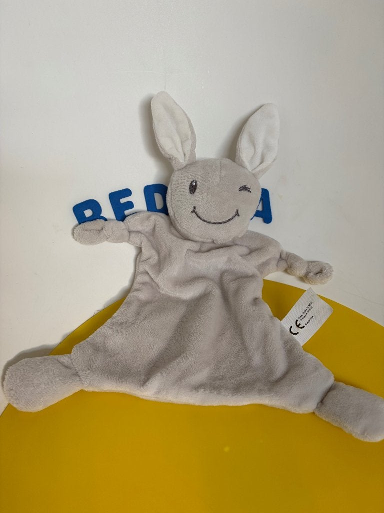 K2077 bambino doekje konijn grijs, Ophalen of Verzenden, Zo goed als nieuw, Overige typen