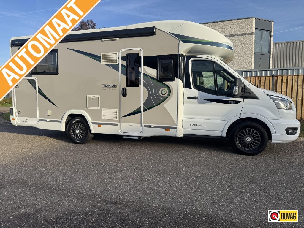Chausson Nordic Edition 788 Queensbed geen hefbed Winter, Automaat, Chemisch toilet, Ford, Diesel