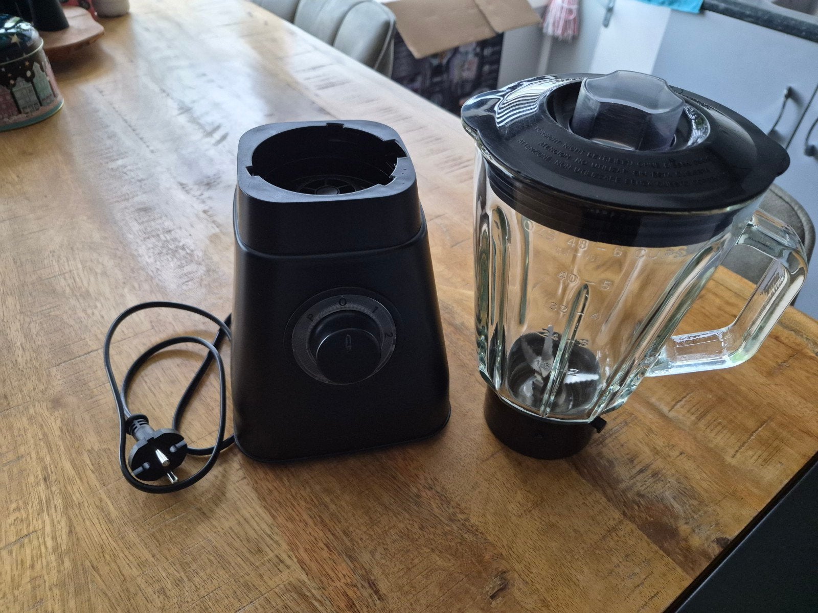 Princess blender zwart, Witgoed en Apparatuur, Blenders, Ophalen, Gebruikt, Blender