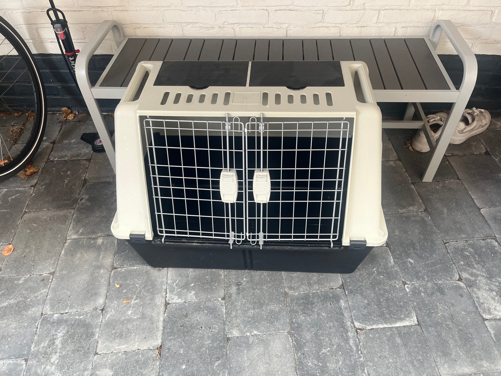 hondenbench - autobench - Flamingo Tripper - Transportkooi, Dieren en Toebehoren, Ophalen, Zo goed als nieuw