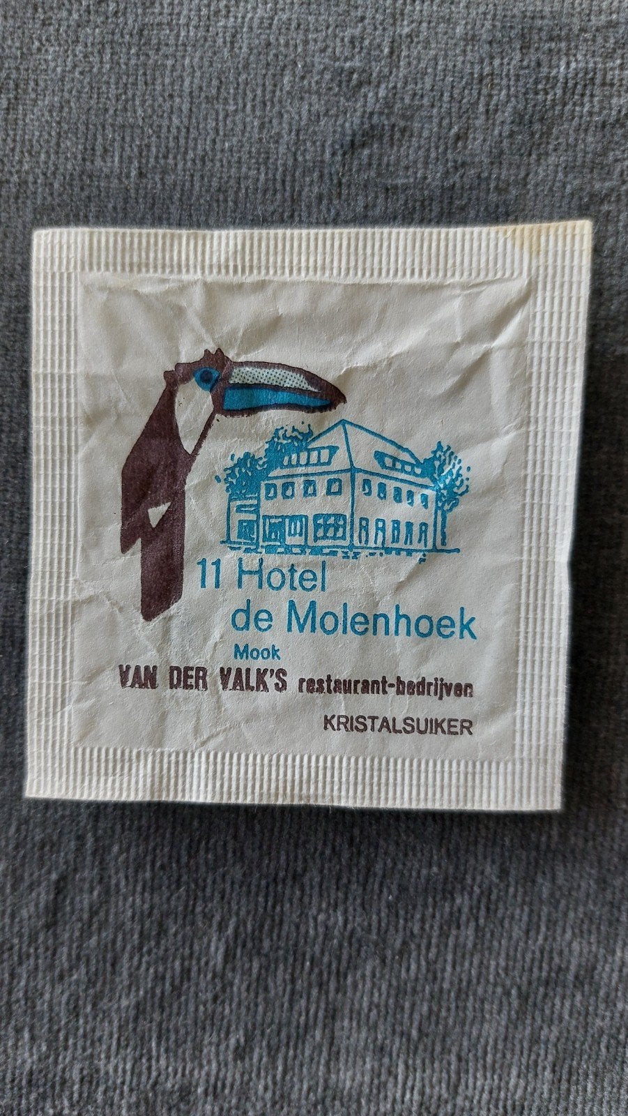 Van der Valk's rest bedr  no.11 Hotel de Molenhoek, Verzamelen, Verzenden, Nederland