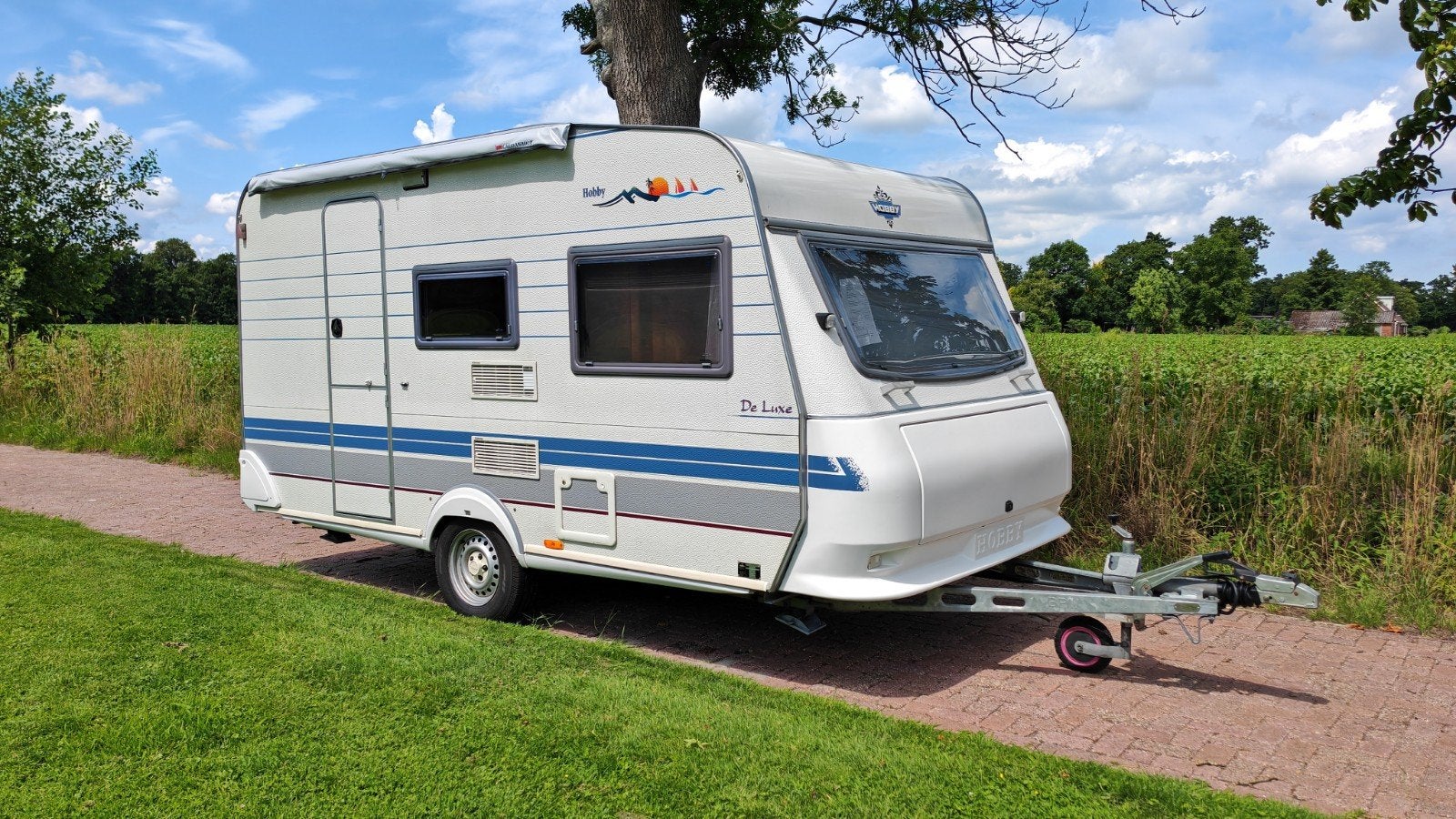Hobby de luxe 10 met stapelbed,tent,zakluifel, Ophalen