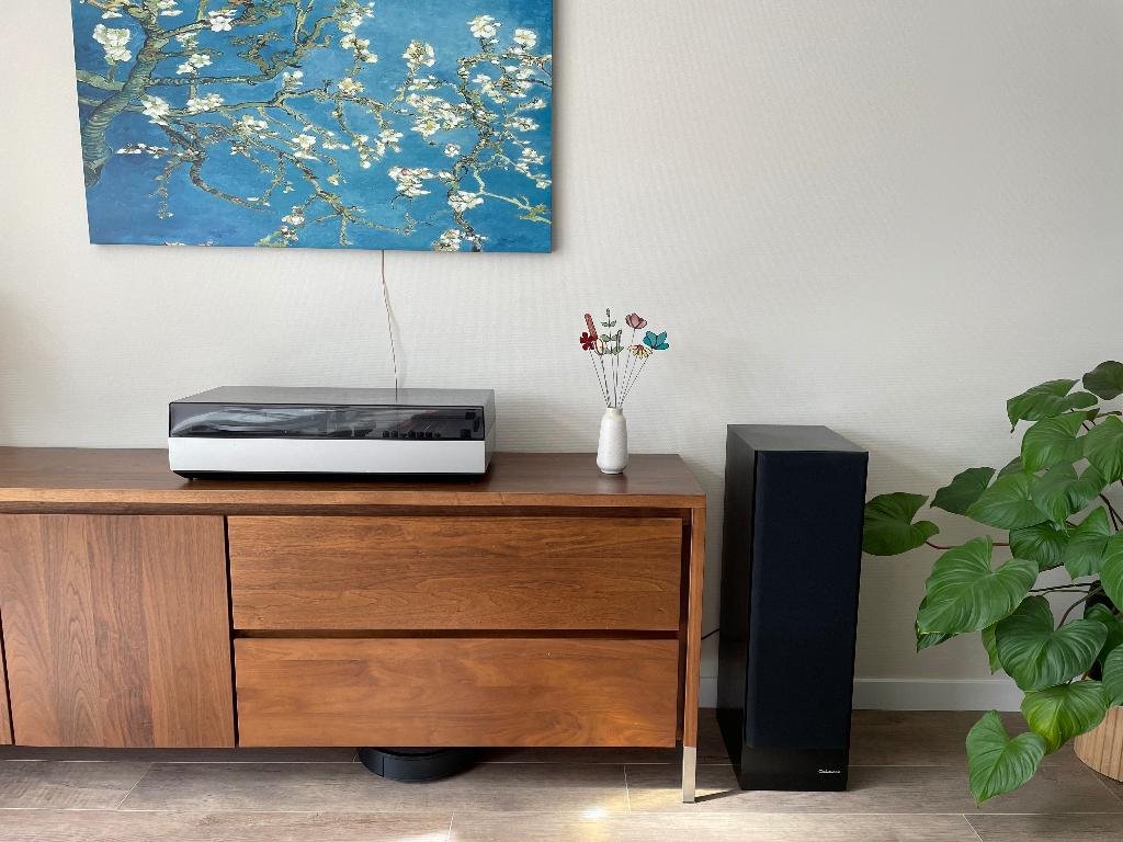 Wega Studio 3211 hifi met Cabasse Chaloupe luidsprekers, Ophalen, Gebruikt, Tuner of Radio, Overige merken